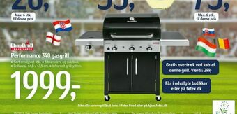 Føtex Performance 340 gasgrill tilbud