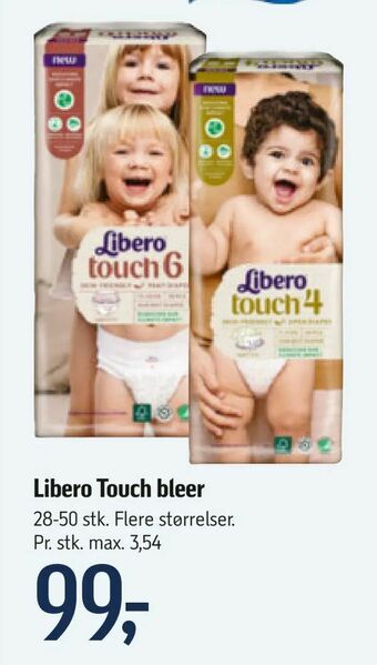 Føtex Libero Touch bleer tilbud