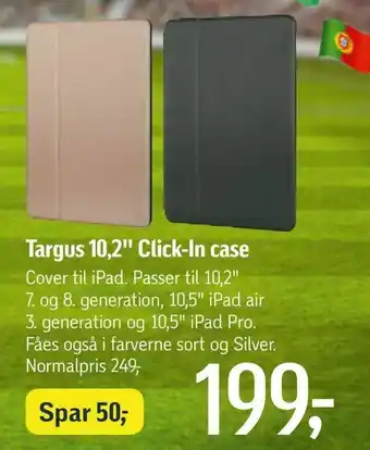 Targus 10,2" Click-In case