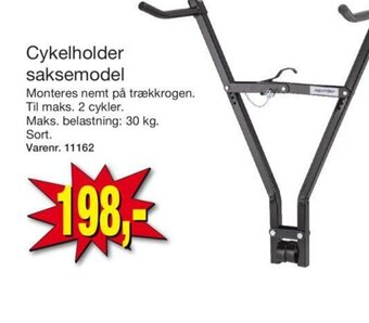 Harald Nyborg Cykelholder Saksemodel tilbud