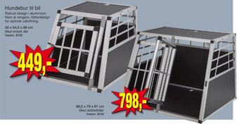 Harald Nyborg Hundebur til bil tilbud