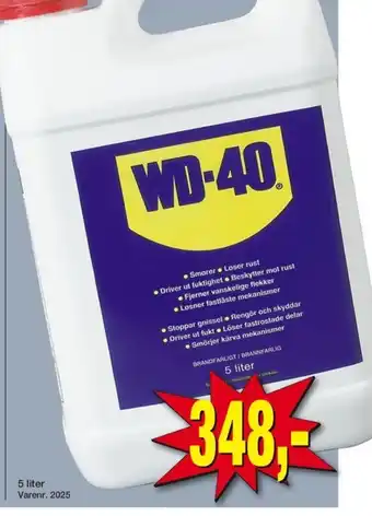 Harald Nyborg WD-40 5 Liter tilbud