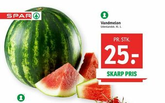 SPAR Vandmelon tilbud