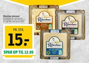SPAR Riberhus skiveost tilbud