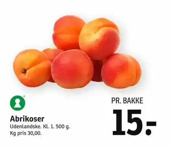 SPAR Abrikoser tilbud