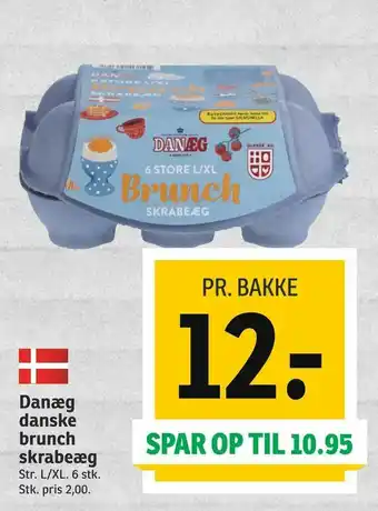 SPAR Danæg danske brunch skrabeæg tilbud