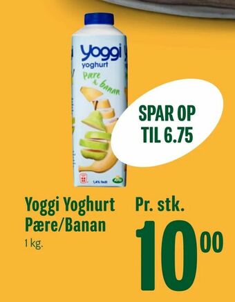Min Købmand Yoggi Yoghurt Pære/Banan tilbud