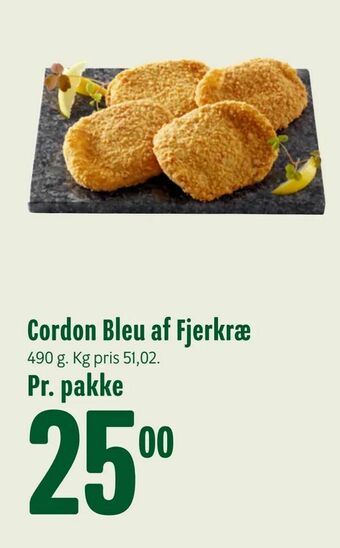 Min Købmand Cordon Bleu af Fjerkræ tilbud