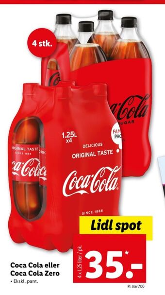 Lidl Coca cola cola tilbud