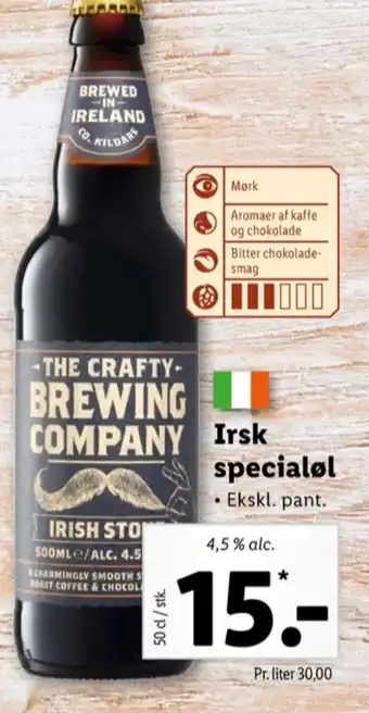 Irish stout specialøl