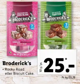 Lidl Brodericks kager tilbud
