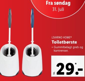 Lidl Livarno toiletbørste tilbud