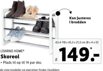 Lidl Livarno skoreol tilbud