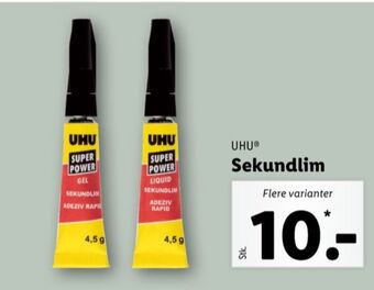 Lidl Uhu lim tilbud
