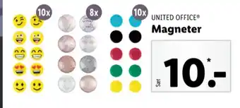 Lidl United office magneter tilbud