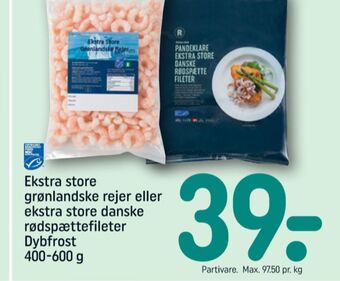REMA 1000 Rema 1000 rødspættefileter tilbud