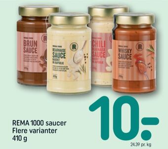 Rema 1000 sauce flydende