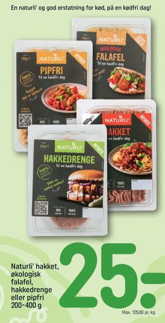 REMA 1000 Naturli' plantefars tilbud