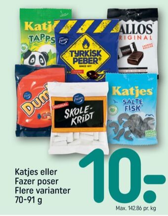 REMA 1000 Tyrkisk peber bolsjer tilbud