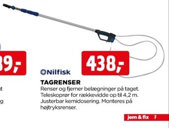 Nilfisk tagrenser