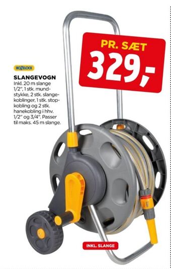 jem & fix Hozelock slangevogn tilbud