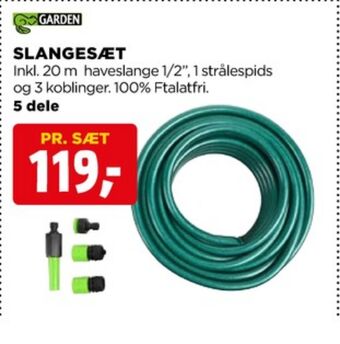jem & fix Garden haveslange tilbud