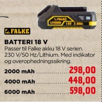 jem & fix Falke batteri tilbud
