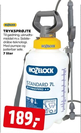 jem & fix Hozelock tryksprøjte tilbud
