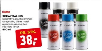 jem & fix Stabile spraymaling tilbud