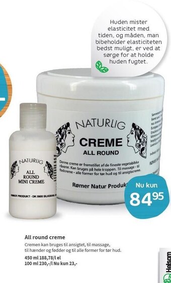 Helsam All round creme tilbud