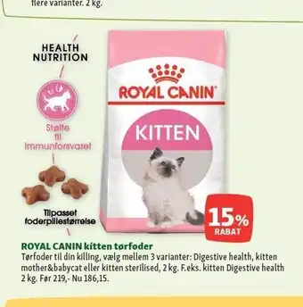 Royal canin kitten tørfoderr