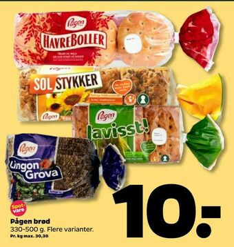 Netto Pågen brød tilbud