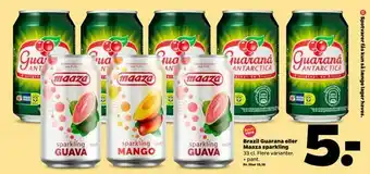 Netto Brazil Guarana eller Maaza sparkling tilbud