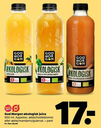 God Morgen økologisk juice