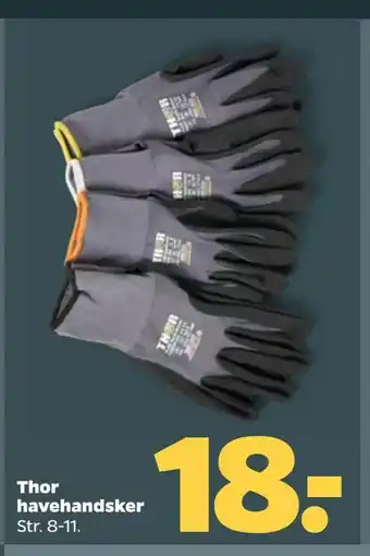 Netto Thor havehandsker tilbud