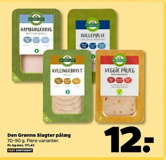 Netto Den Grønne Slagter pålæg tilbud