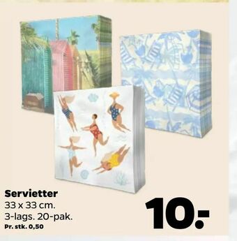 Netto Servietter tilbud