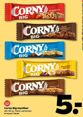 Netto Corny Big myslibar tilbud