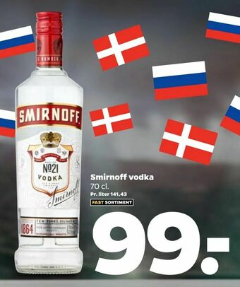 Netto Smirnoff vodka tilbud