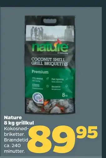 Netto Nature 8 kg grillkul tilbud
