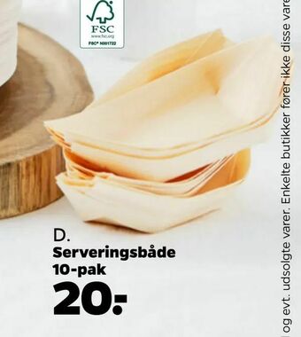 Serveringsbåde
