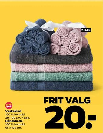 Netto Håndklæde tilbud