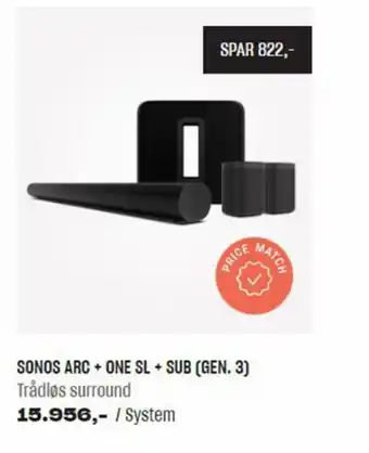 Sonos ARC + One SL + Sub ( Gen.3 )