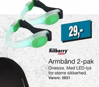 Kilberry Cross Armbånd 2- pak