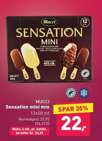 MUCCI sensation mini mix