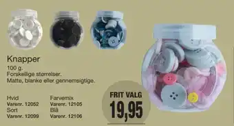 Harald Nyborg Knapper tilbud