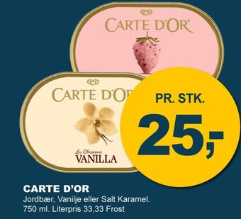 Let-Køb Carte dor is tilbud