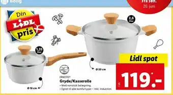 Let-Køb Gryde/Kasserolle tilbud