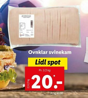 Ovnklar svinekam