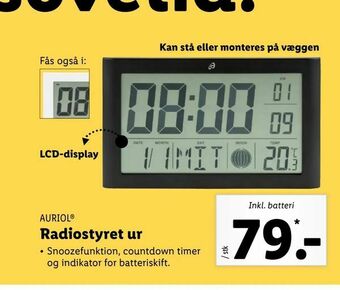 Radiostyret ur